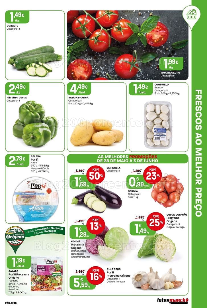 Antevisão Folheto INTERMARCHÉ Super Promoções de 28 maio a 3 junho