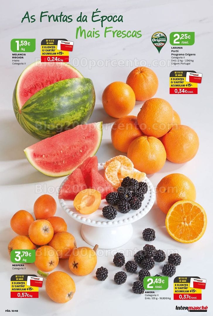 Antevisão Folheto INTERMARCHÉ Super Promoções de 7 a 13 maio