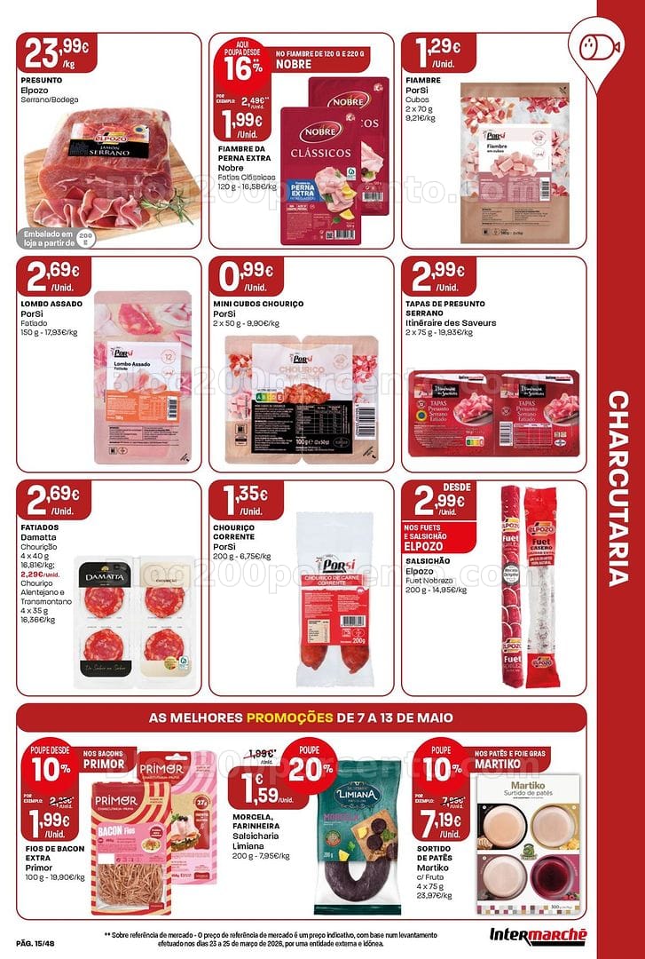 Antevisão Folheto INTERMARCHÉ Super Promoções de 7 a 13 maio
