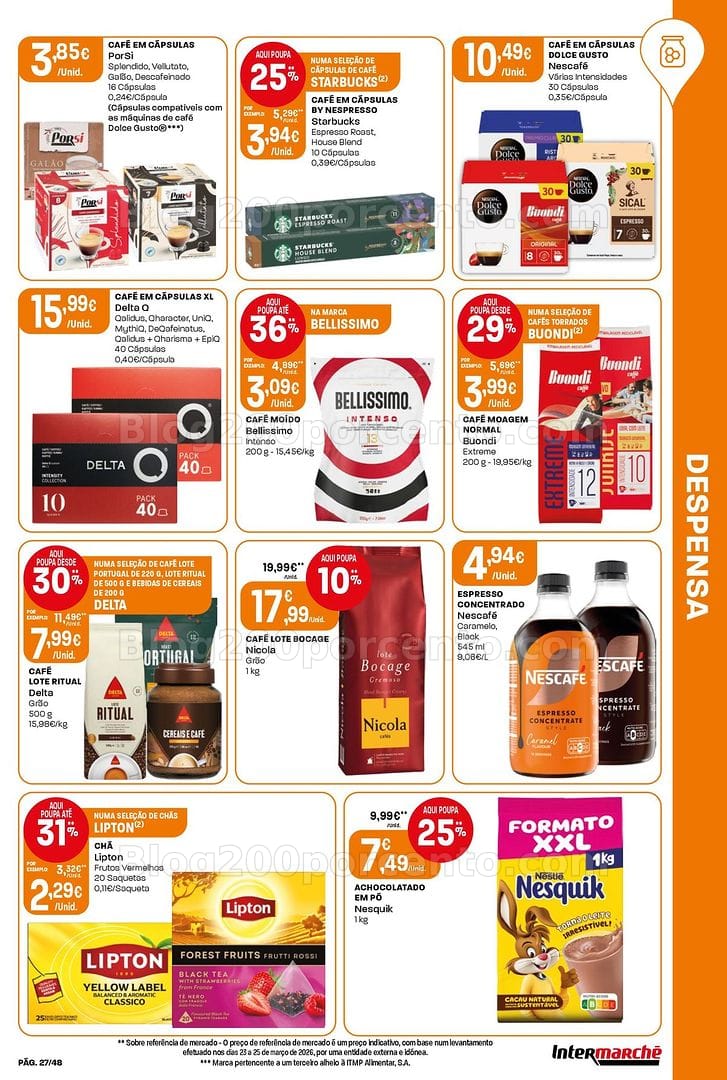 Antevisão Folheto INTERMARCHÉ Super Promoções de 7 a 13 maio