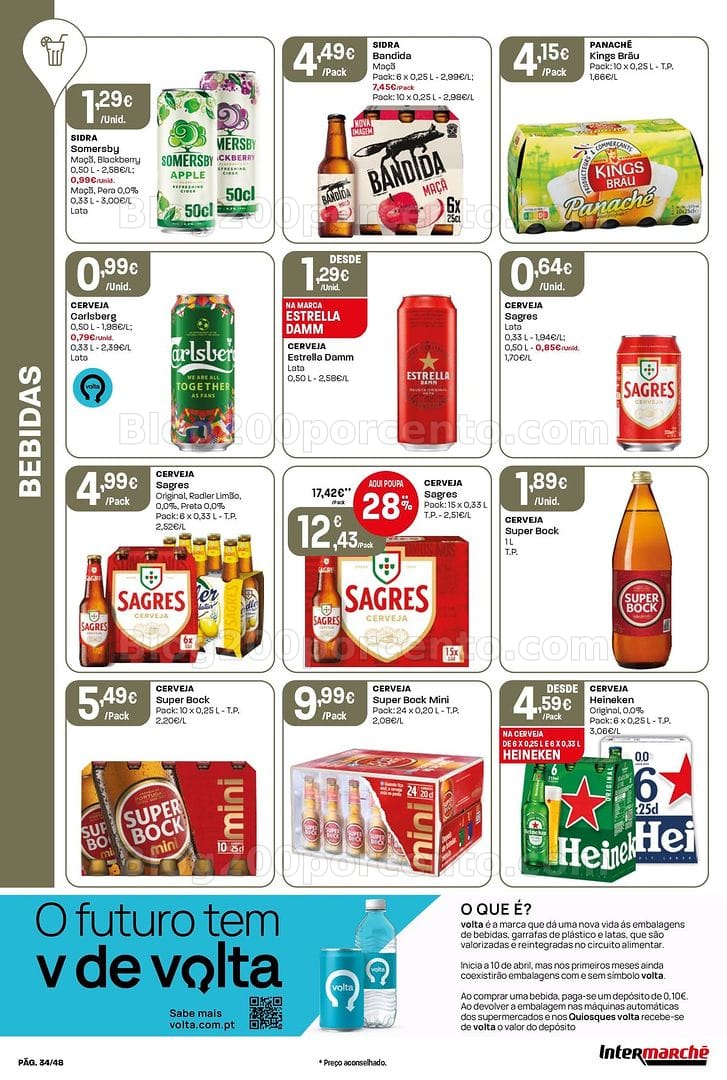 Antevisão Folheto INTERMARCHÉ Super Promoções de 7 a 13 maio