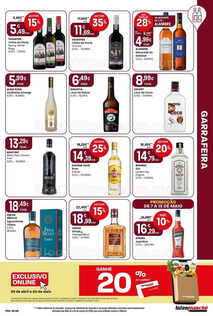 Antevisão Folheto INTERMARCHÉ Super Promoções de 7 a 13 maio