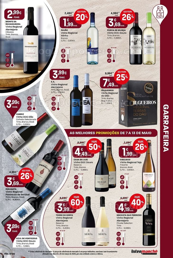Antevisão Folheto INTERMARCHÉ Super Promoções de 7 a 13 maio