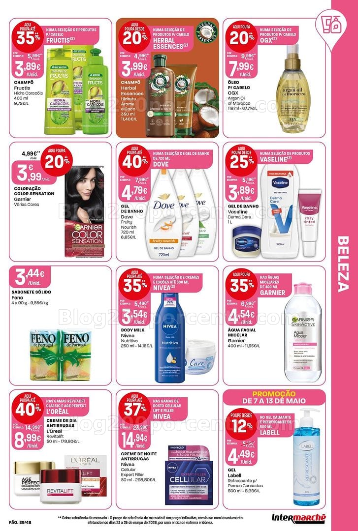 Antevisão Folheto INTERMARCHÉ Super Promoções de 7 a 13 maio