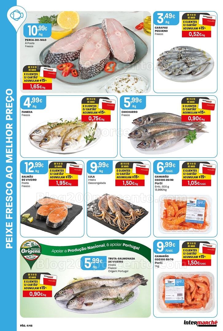 Antevisão Folheto INTERMARCHÉ Super Promoções de 7 a 13 maio