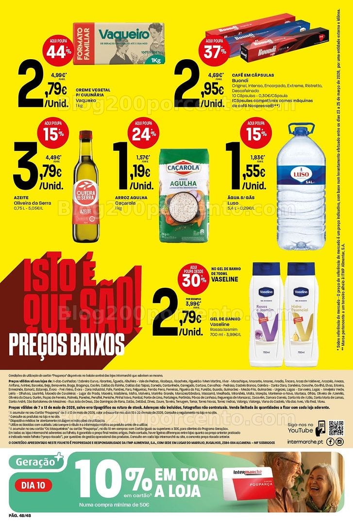 Antevisão Folheto INTERMARCHÉ Super Promoções de 7 a 13 maio