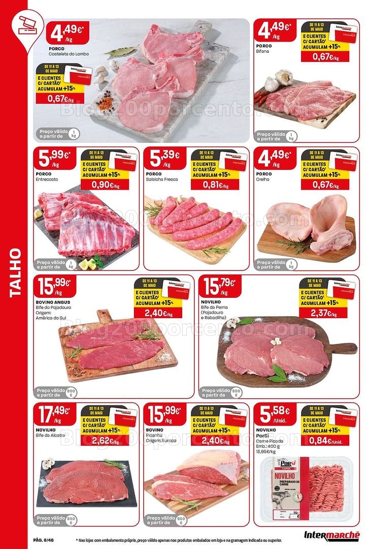 Antevisão Folheto INTERMARCHÉ Super Promoções de 7 a 13 maio