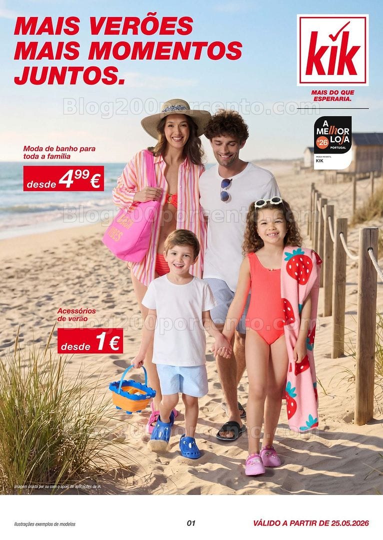 Antevisão Folheto KIK Promoções a partir de 25 maio