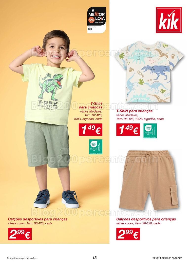 Antevisão Folheto KIK Promoções a partir de 25 maio