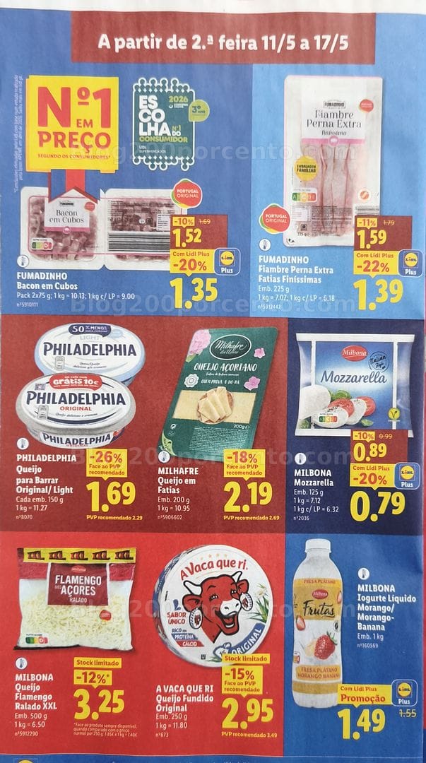 Antevisão Folheto LIDL Promoções de 11 a 17 maio