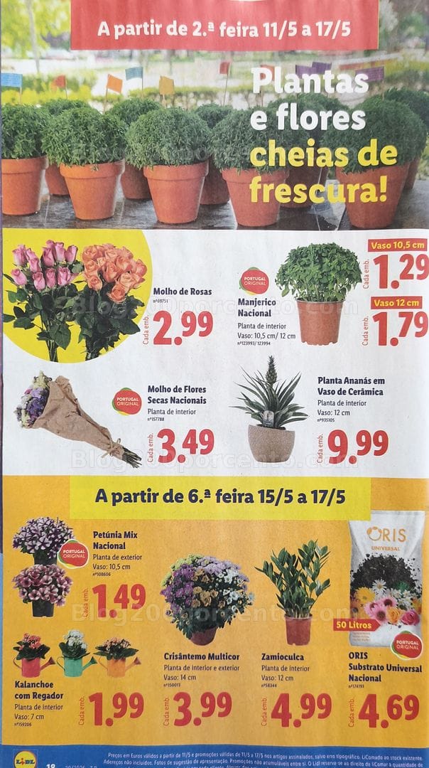 Antevisão Folheto LIDL Promoções de 11 a 17 maio
