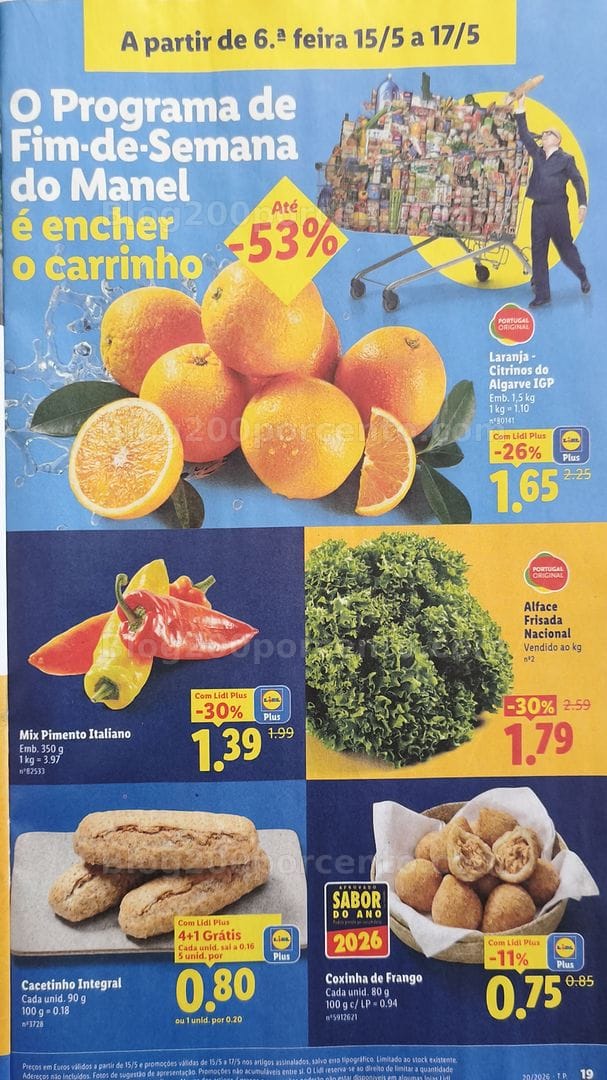 Antevisão Folheto LIDL Promoções de 11 a 17 maio
