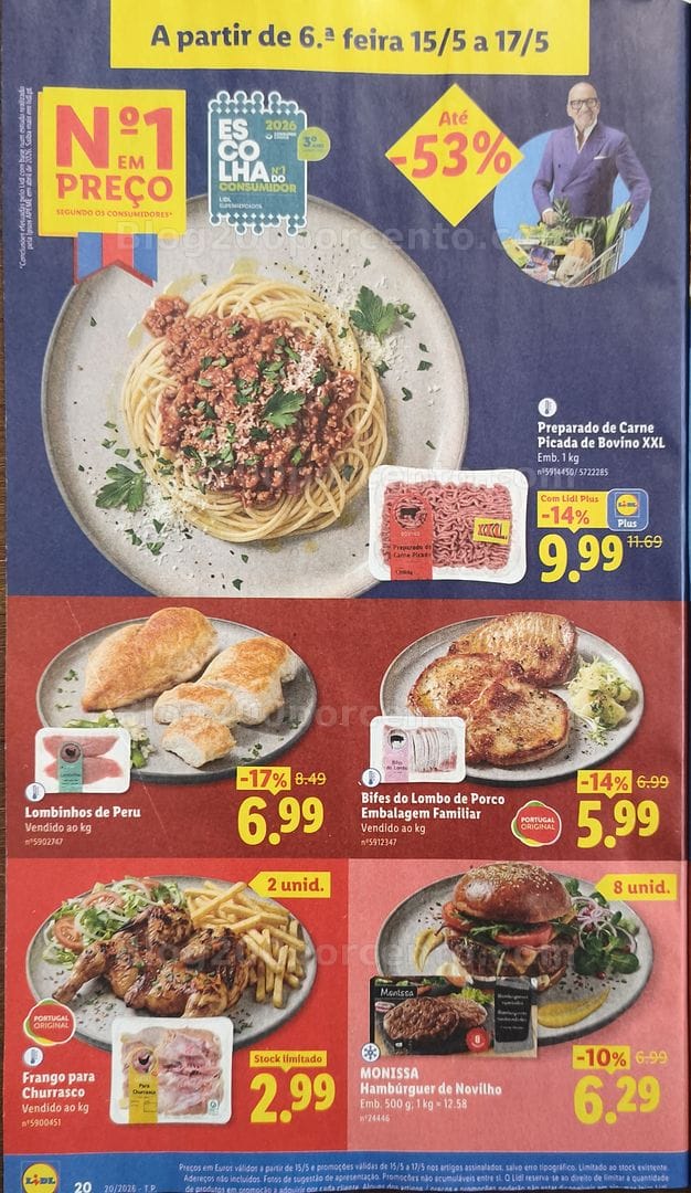 Antevisão Folheto LIDL Promoções de 11 a 17 maio