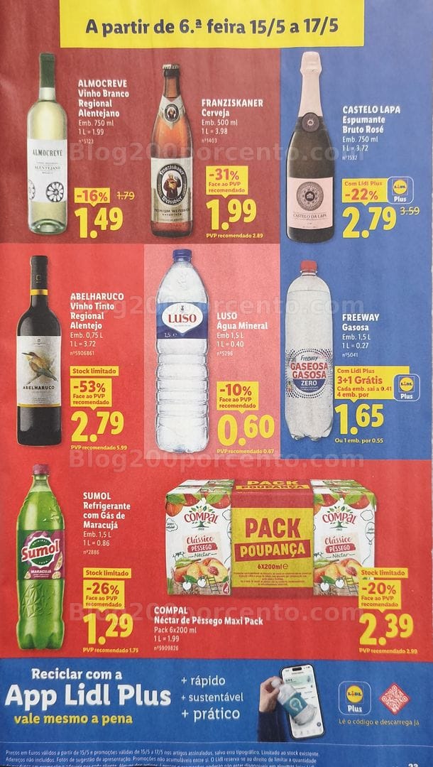 Antevisão Folheto LIDL Promoções de 11 a 17 maio