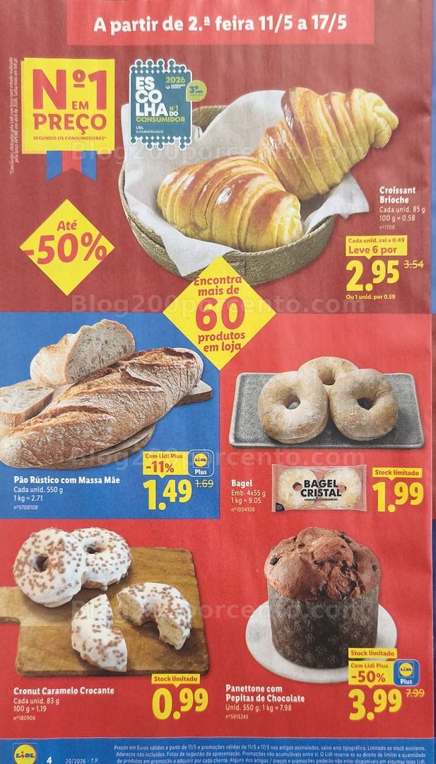 Antevisão Folheto LIDL Promoções de 11 a 17 maio