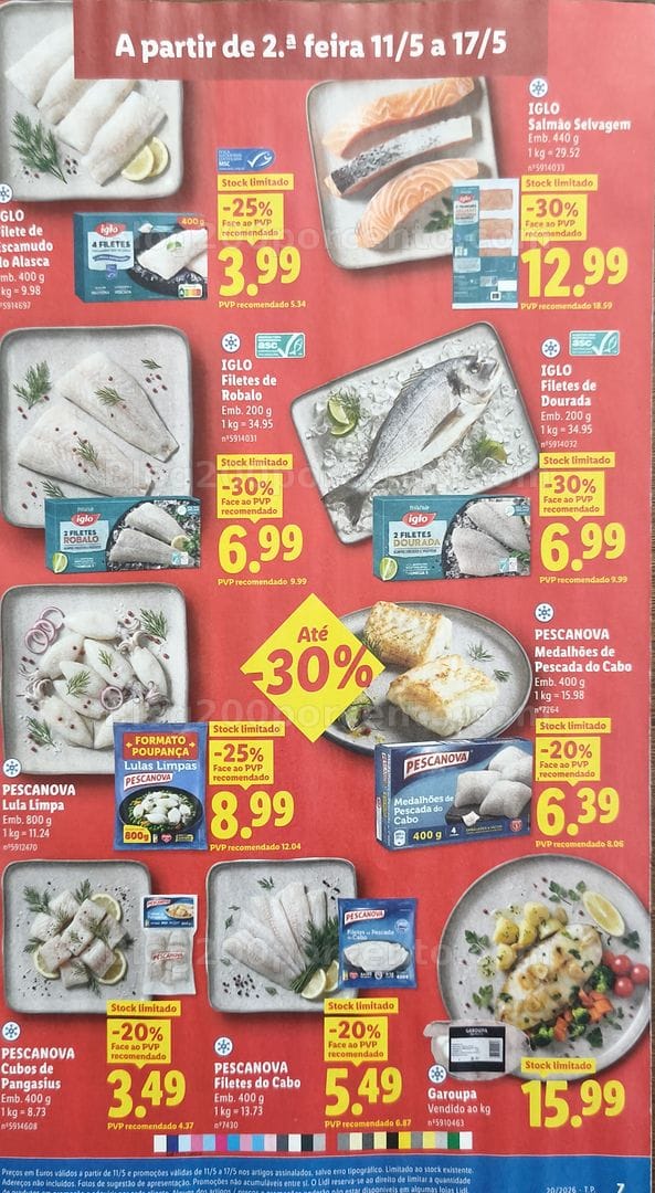 Antevisão Folheto LIDL Promoções de 11 a 17 maio