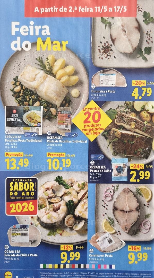 Antevisão Folheto LIDL Promoções de 11 a 17 maio