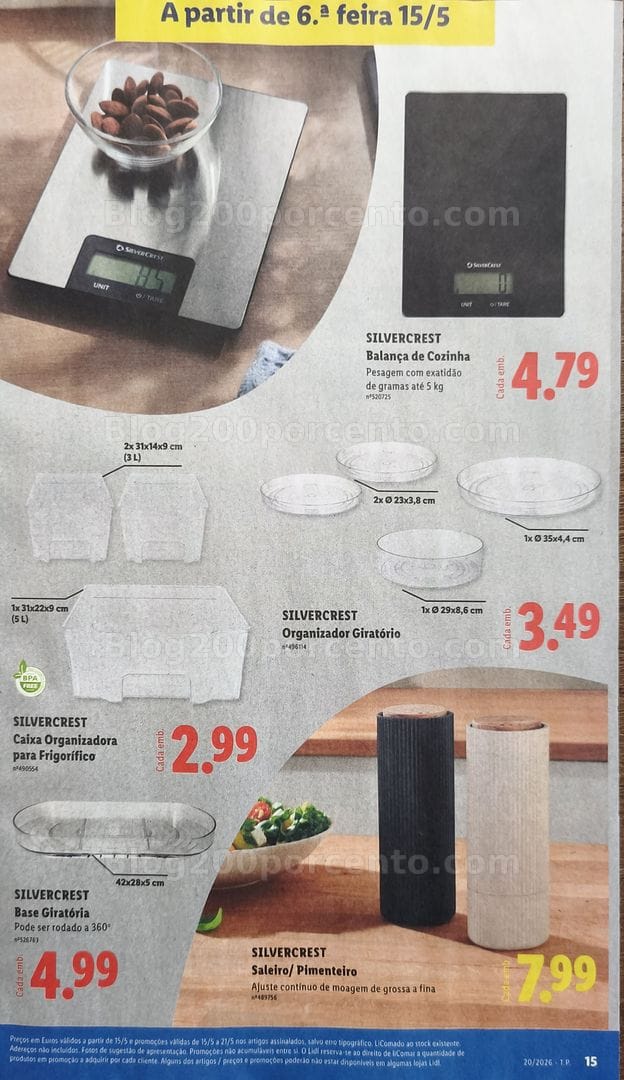 Antevisão Folheto LIDL Bazar Promoções de 11 a 21 maio