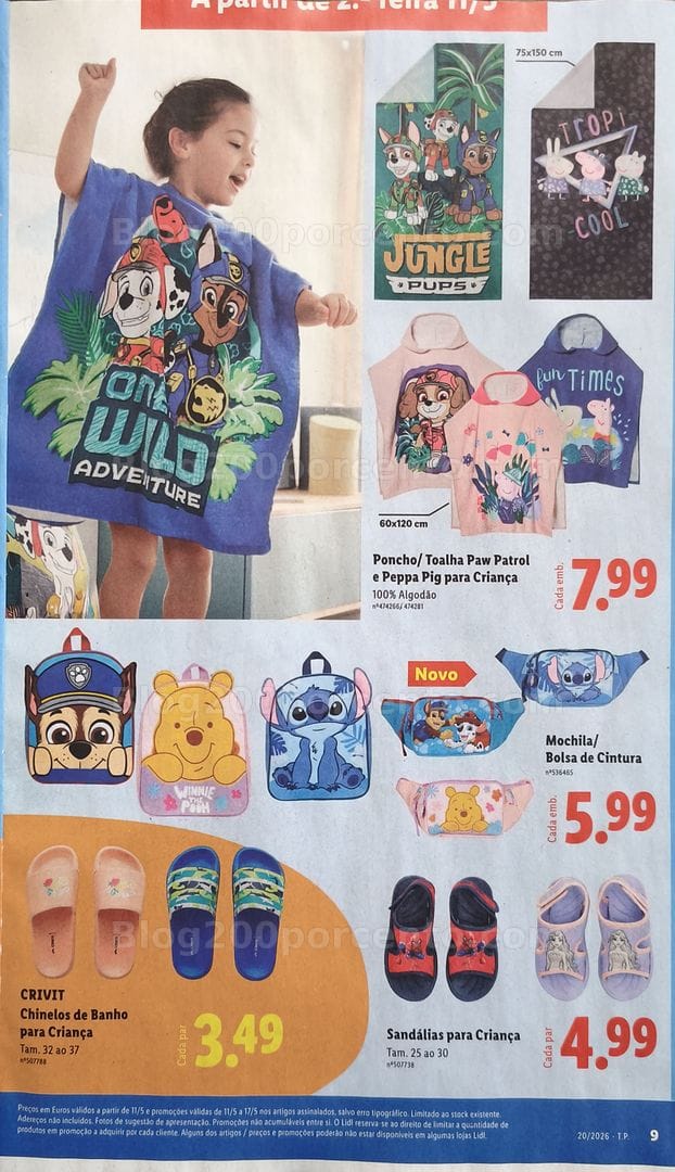 Antevisão Folheto LIDL Bazar Promoções de 11 a 21 maio