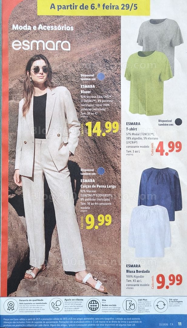 Antevisão Folheto LIDL Bazar Promoções de 25 maio a 4 junho