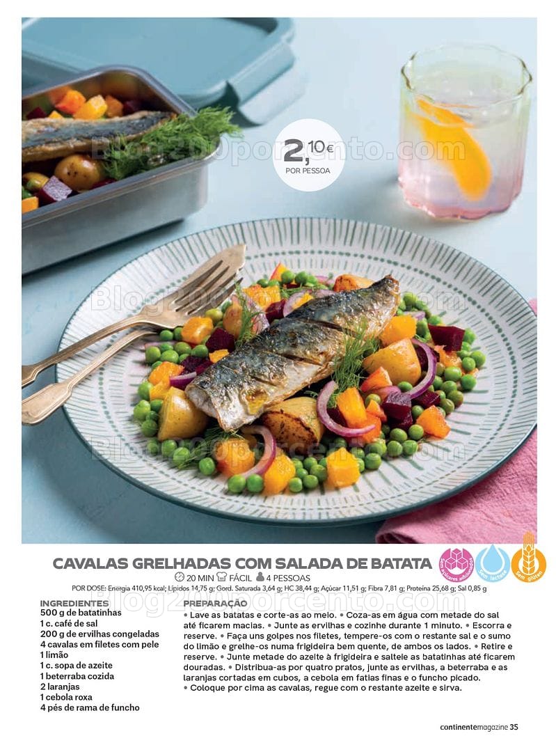 Antevisão Revista CONTINENTE Magazine Maio a Agosto - Vales de Desconto