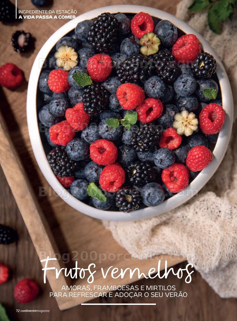 Antevisão Revista CONTINENTE Magazine Maio a Agosto - Vales de Desconto