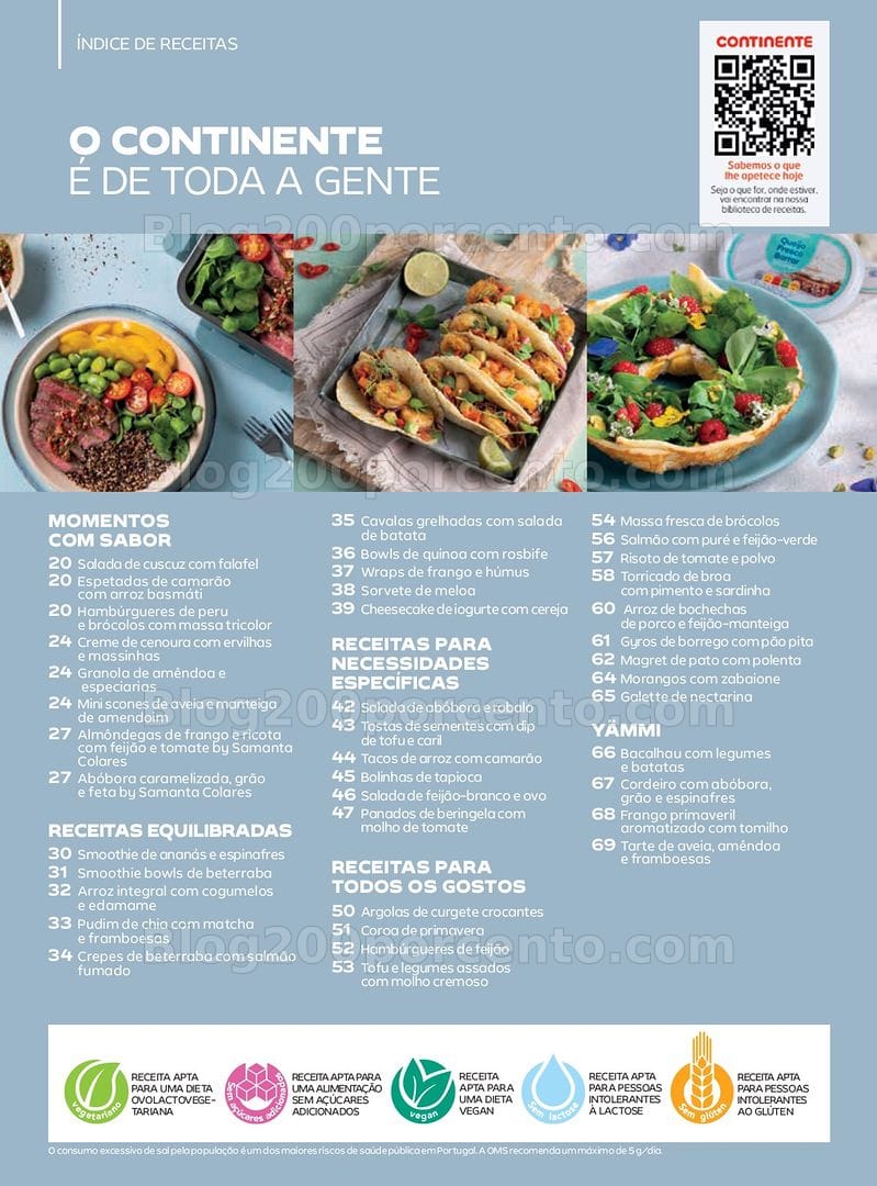 Antevisão Revista CONTINENTE Magazine Maio a Agosto - Vales de Desconto