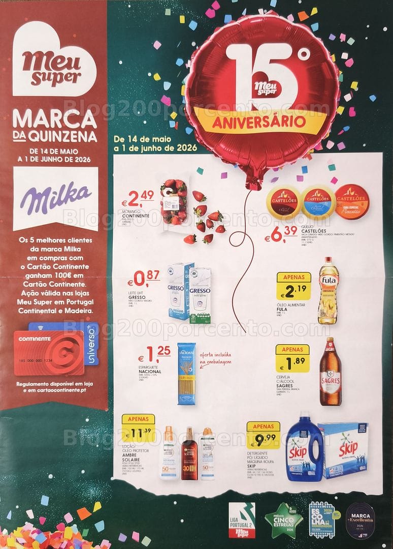 Antevisão Folheto MEU SUPER Aniversário Promoções de 14 maio a 1 junho