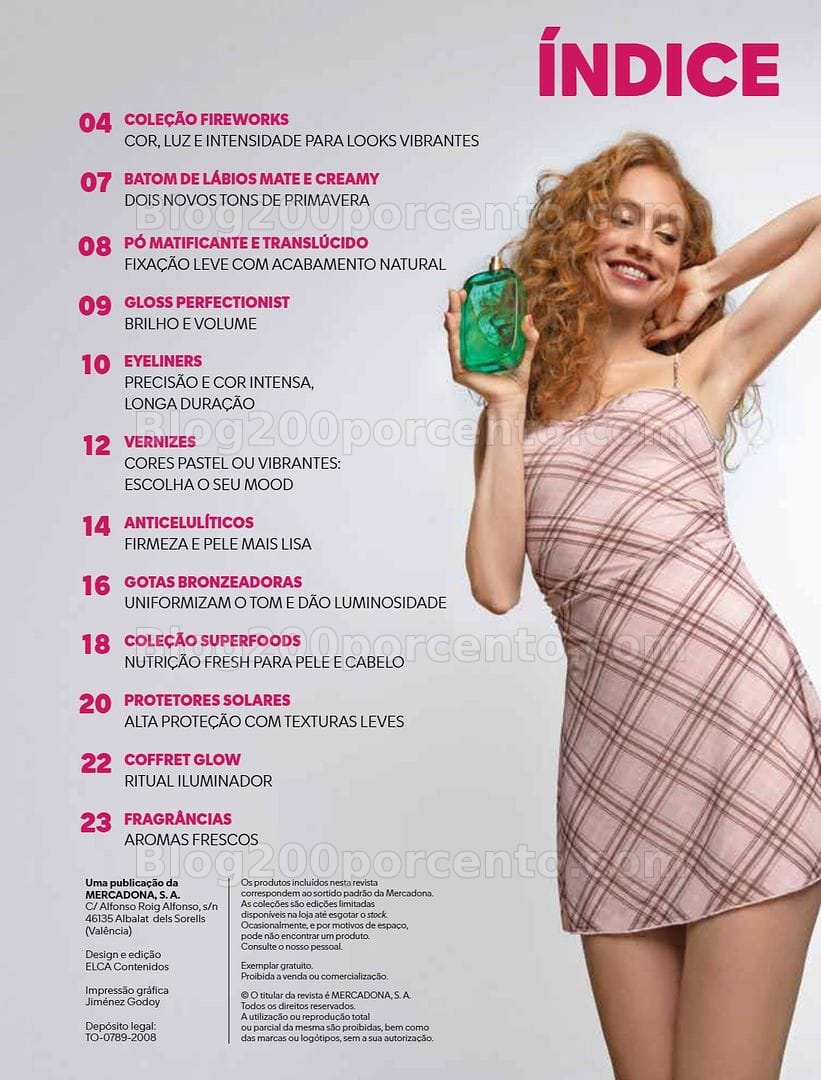 Antevisão Revista MERCADONA Especial Novidades Perfumaria - 4 maio a 30 junho