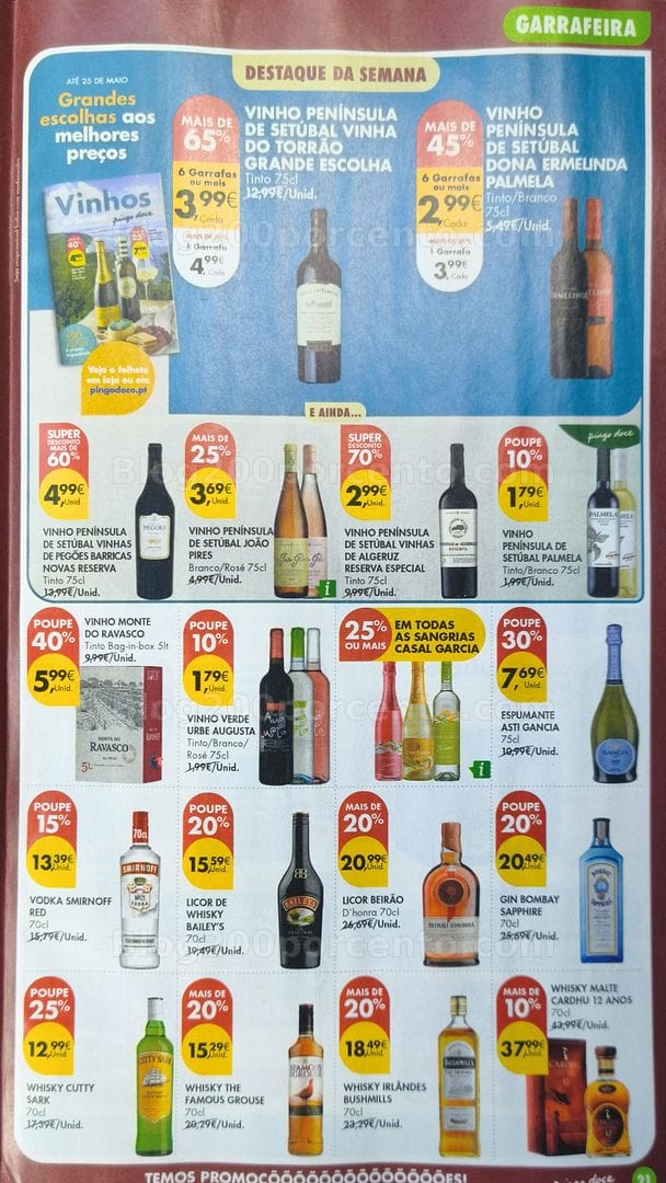 Antevisão Folheto PINGO DOCE Promoções de 19 a 25 maio