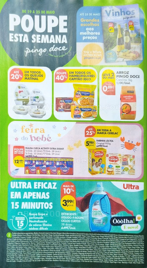 Antevisão Folheto PINGO DOCE Promoções de 19 a 25 maio