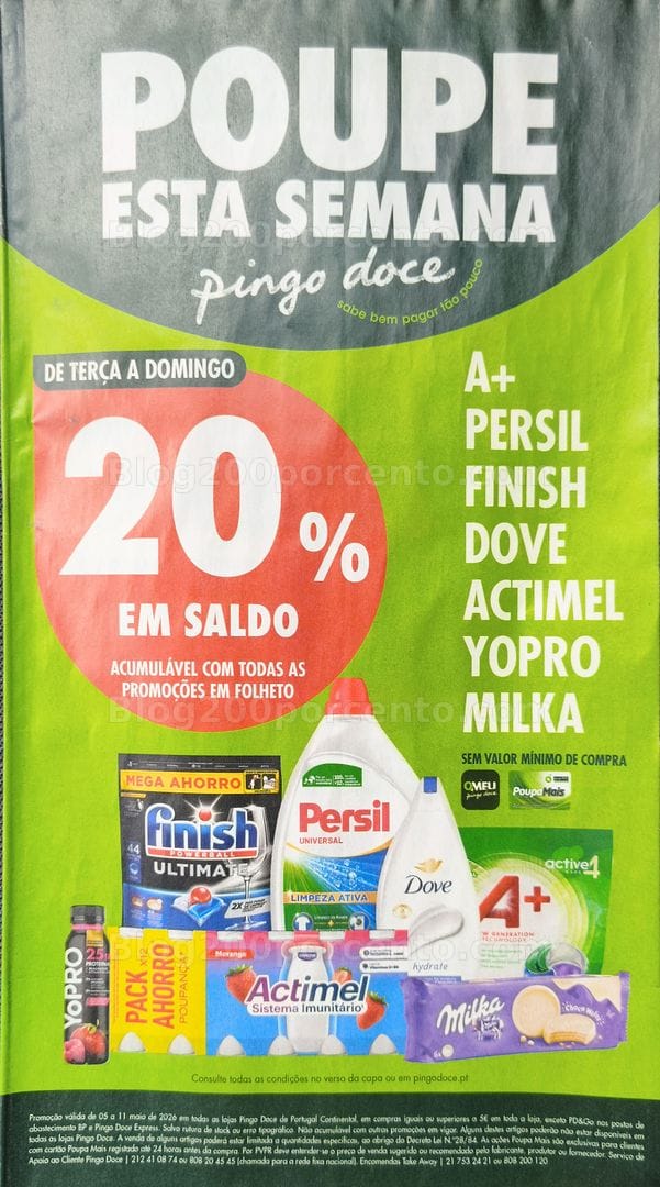 Antevisão Folheto PINGO DOCE Promoções de 5 a 11 maio
