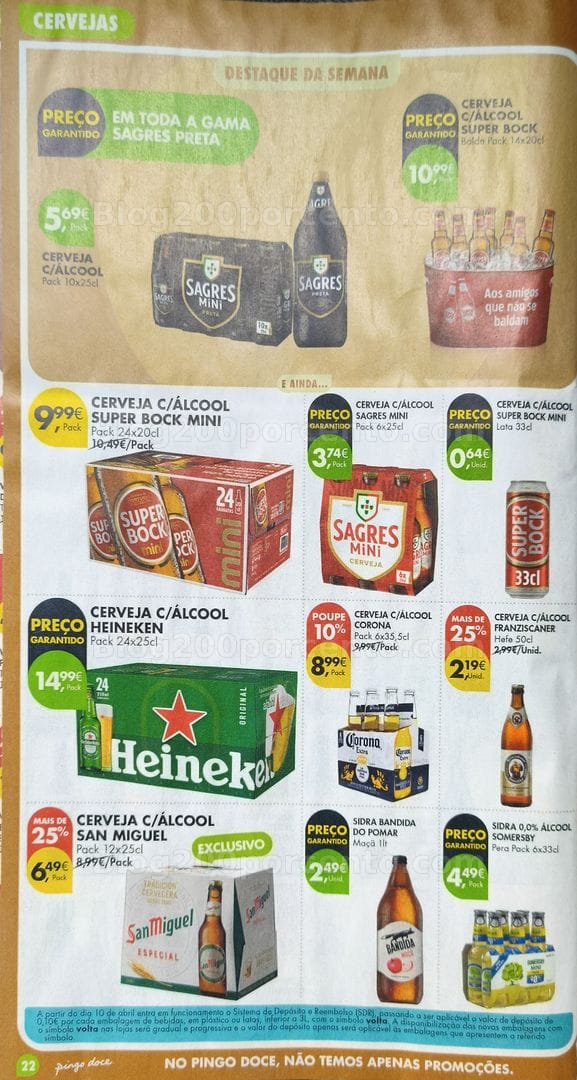 Antevisão Folheto PINGO DOCE Promoções de 5 a 11 maio