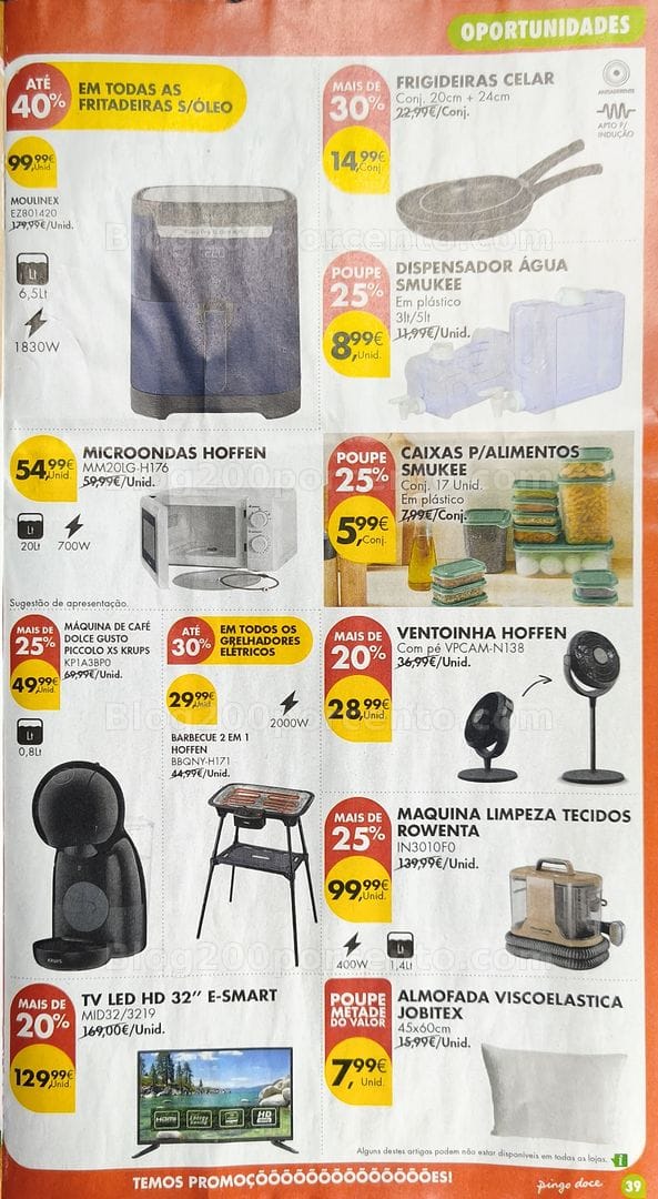 Antevisão Folheto PINGO DOCE Bazar Promoções de 5 a 11 maio