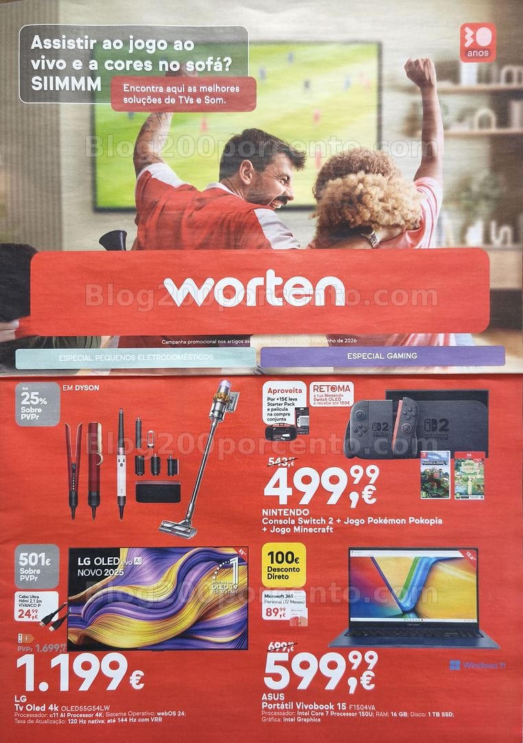 Antevisão Folheto WORTEN Promoções de 26 maio a 1 junho