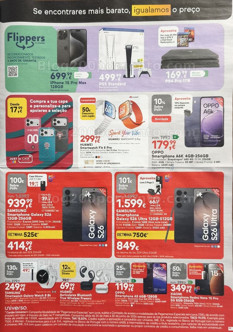 Antevisão Folheto WORTEN Promoções de 26 maio a 1 junho