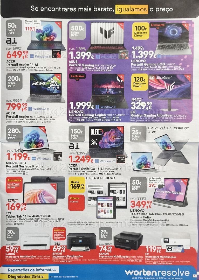 Antevisão Folheto WORTEN Promoções de 26 maio a 1 junho