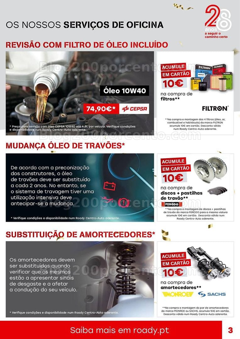 Antevisão Folheto ROADY Promoções de 28 maio a 28 junho