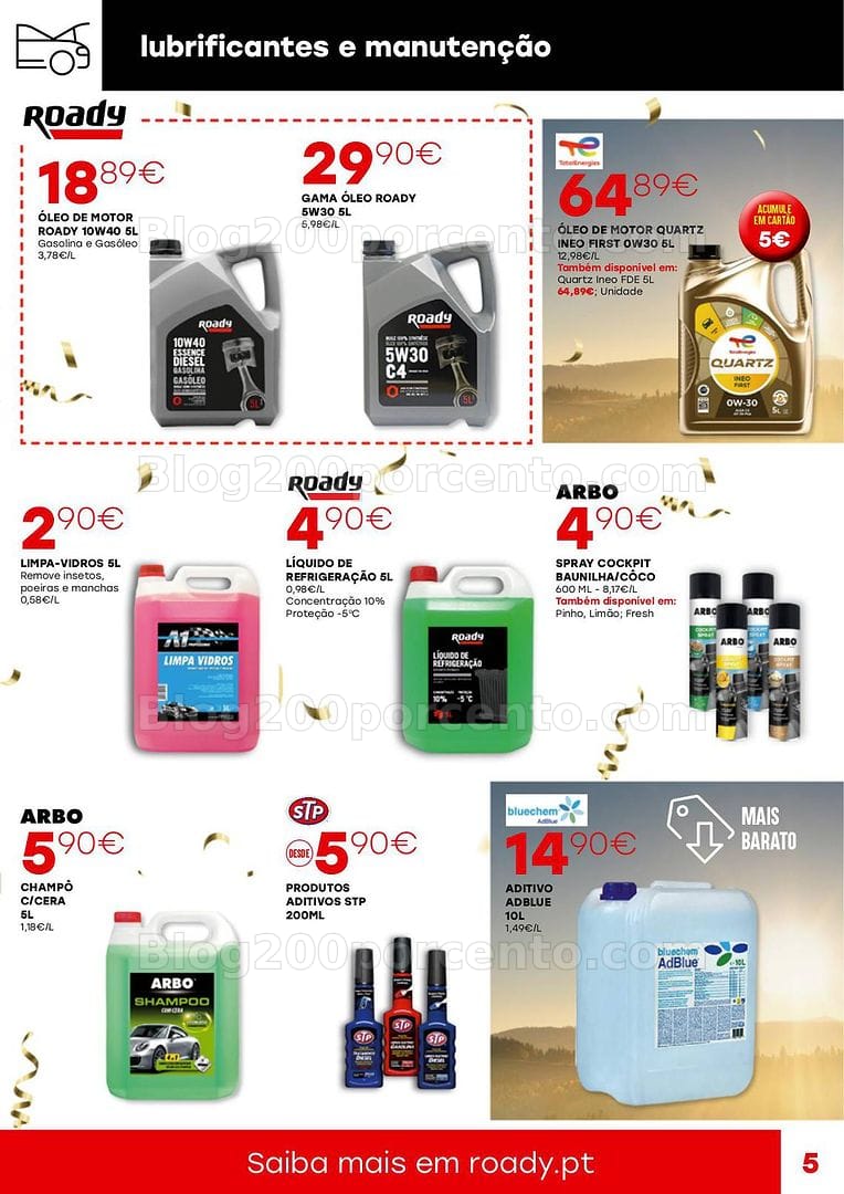 Antevisão Folheto ROADY Promoções de 28 maio a 28 junho