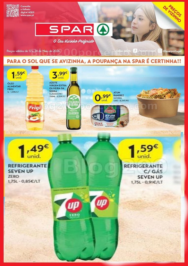 Antevisão Folheto SPAR Promoções de 12 a 24 maio