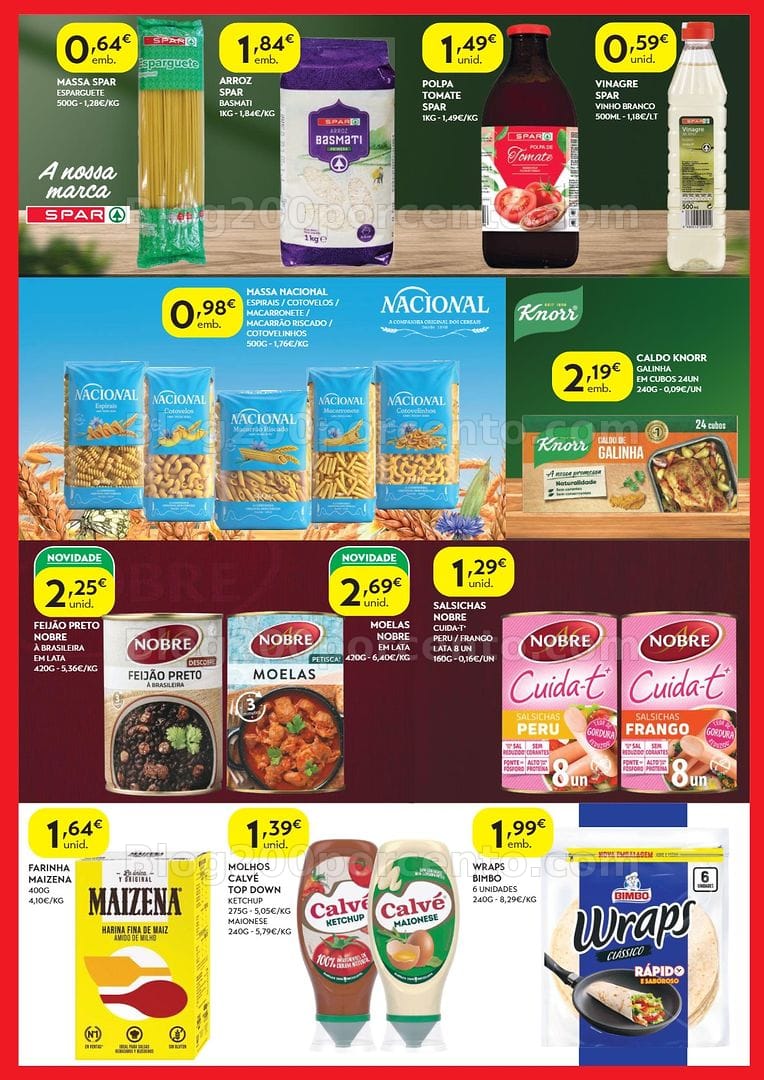 Antevisão Folheto SPAR Promoções de 12 a 24 maio