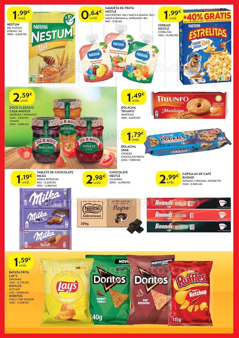 Antevisão Folheto SPAR Promoções de 12 a 24 maio