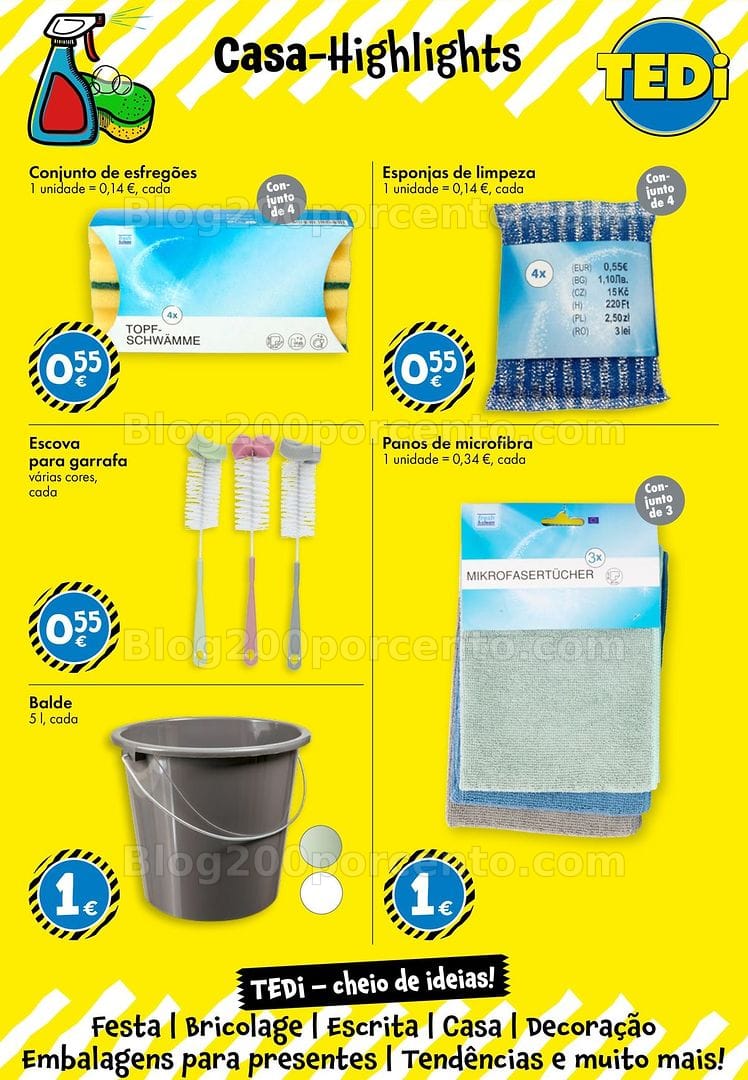 Antevisão Folheto TEDI Promoções de 22 a 29 maio