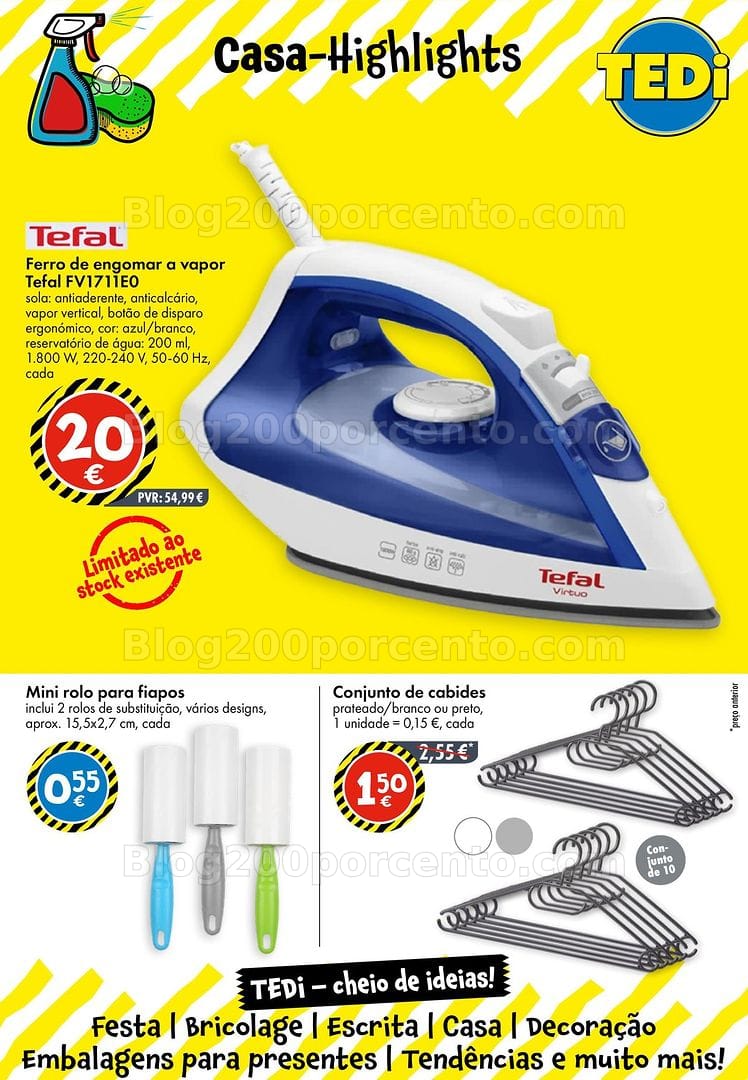 Antevisão Folheto TEDI Promoções de 22 a 29 maio
