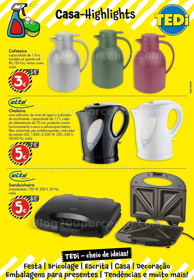 Antevisão Folheto TEDI Promoções de 22 a 29 maio