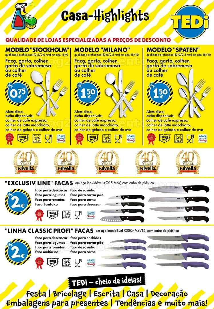Antevisão Folheto TEDI Promoções de 22 a 29 maio