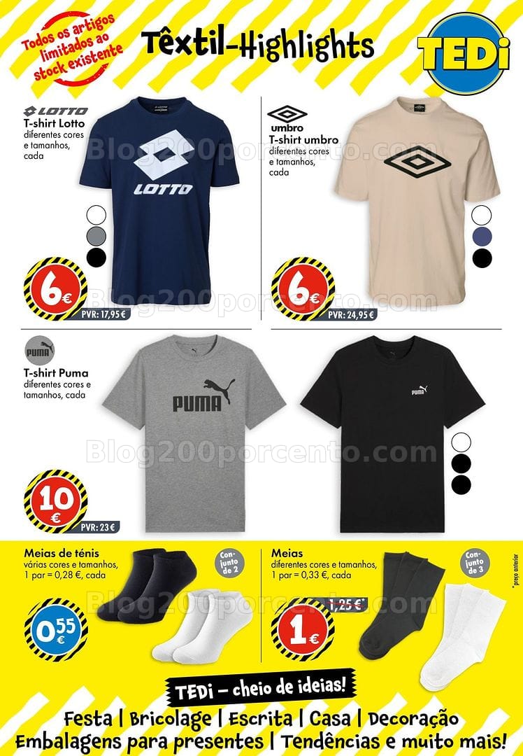 Antevisão Folheto TEDI Promoções de 22 a 29 maio