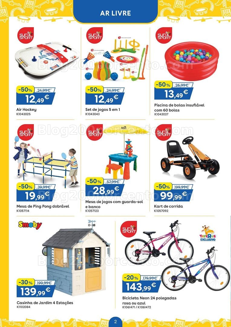 Antevisão Folheto TOYSRUS Especial Dia da Criança Promoções até 1 junho