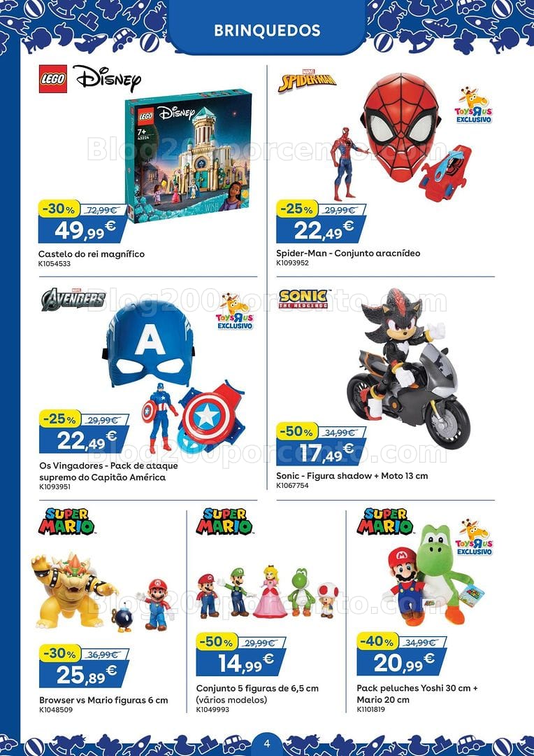 Antevisão Folheto TOYSRUS Especial Dia da Criança Promoções até 1 junho