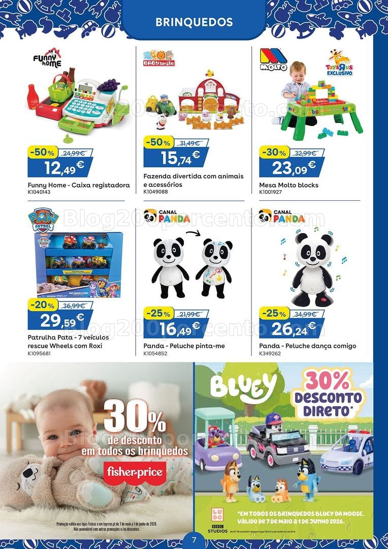 Antevisão Folheto TOYSRUS Especial Dia da Criança Promoções até 1 junho